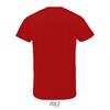 foto 2 Heren T-shirt met v-hals trendy rood mannen shirt