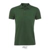 Klassieke heren polo Pique bottle green flessen groen