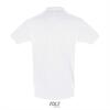 foto 2 Klassieke heren polo wit Pique
