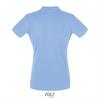 foto 2 Klassieke vrouwen polo Pique dames sky blue blauw