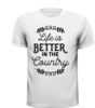 foto 3 Life is better in the country shirtje