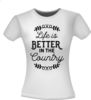 foto 4 Life is better in the country shirtje