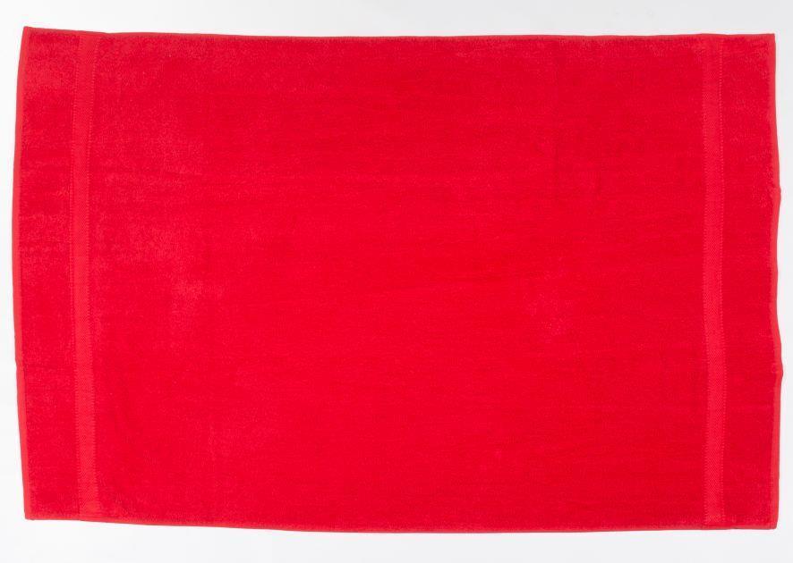 Luxe Badhanddoek 100x150cm rood