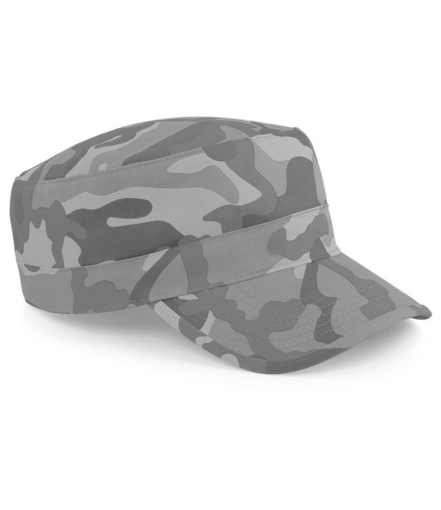 Stoere camouflage cap pet leger pet met camouflage grijs