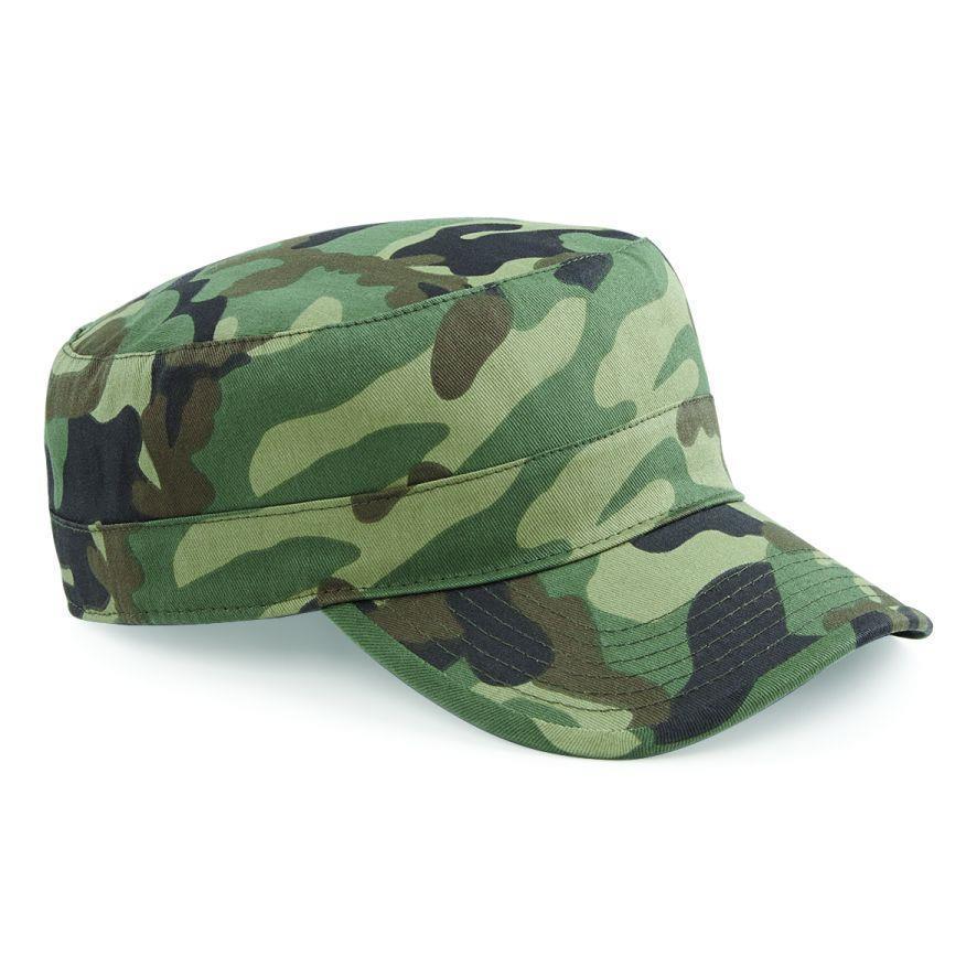 Stoere camouflage cap pet leger pet met jungle groene camouflage print