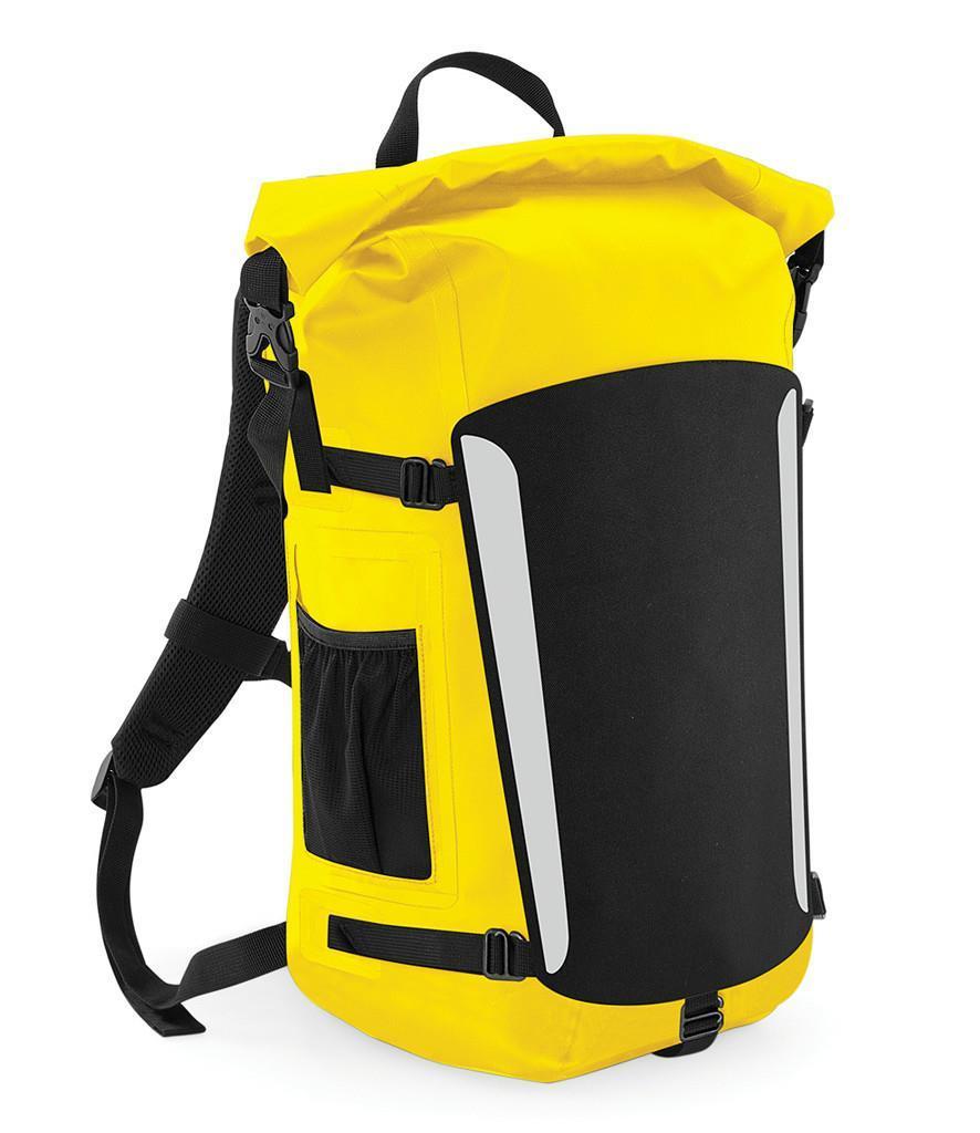 Waterdichte rugzak SLX 25 liter backpack geel