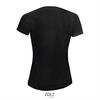 foto 2 Zwart Dames sportshirt met ademend effect en langer rugpand Dri-FIT.