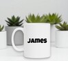 foto 3 Mok met naam James kado jongensnaam