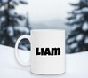 foto 3 mok met naam Liam leuk cadeau jongensnaam