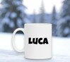 foto 2 Mok met naam Luca kado jongensnaam