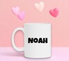 foto 2 mok met naam Noah cadeau jongens naam