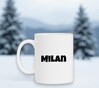 foto 4 Witte mok met opdruk Milan een leuk cadeau!