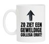 Witte Mok Zo ziet een geweldige collega eruit!