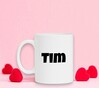 foto 2  Mok met de fraaie naam Tim als opdruk mokken naam jongensnaam