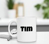 foto 4  Mok met de fraaie naam Tim als opdruk mokken naam jongensnaam