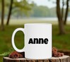 foto 2 Anne naam beker, persoonlijk cadeau gepersonaliseerde beker met naam mokken naam