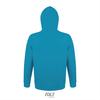 foto 2 aqua blauw hooded sweater voor mannen unisex