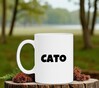 foto 2 Cato naam op mok ontwerp je Gepersonaliseerde mok beker met je eigen naam 