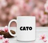 foto 3 Cato naam op mok ontwerp je Gepersonaliseerde mok beker met je eigen naam 