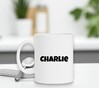 foto 2 Charlie mok persoonlijk cadeau gepersonaliseerde beker met naam mokken naam 