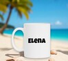 foto 2 Elena naam op mok - voornaam cadeau mok - Gepersonaliseerde mok beker met je eigen naam 