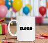 foto 3 Elena naam op mok - voornaam cadeau mok - Gepersonaliseerde mok beker met je eigen naam 