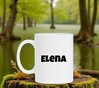 foto 4 Elena naam op mok - voornaam cadeau mok - Gepersonaliseerde mok beker met je eigen naam 