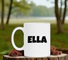 foto 3 Ella naam op mok - voornaam kado mok - Gepersonaliseerde mok beker met naam 