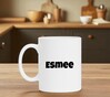 foto 3 Esmee naam op mok Gepersonaliseerde mok beker met je eigen naam 