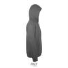foto 3 Grijze  hooded sweater voor mannen unisex. 