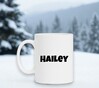 foto 4 Hailey naam op mok - voornaam kado mok - Gepersonaliseerde mok beker met naam 
