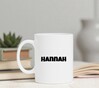 foto 4 Hannah naam op mok - voornaam cadeau mok - Gepersonaliseerde mok beker met je eigen naam 