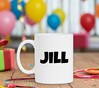 foto 2 Jill naam beker, persoonlijk cadeau gepersonaliseerde beker met naam mokken naam 