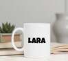 foto 4 Lara naam op mok Gepersonaliseerde mok beker met je eigen naam 