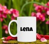 foto 2 Lena naam op mok Gepersonaliseerde mok beker met je eigen naam 