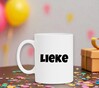 foto 4 Lieke naam koffie mok namen mokken Verjaardag Feestje