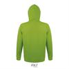 foto 2 Lime groene hooded sweater voor mannen unisex groen