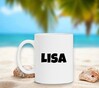 foto 3 Lisa naam op mok ontwerp je Gepersonaliseerde mok beker met je eigen naam 