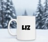 foto 3 Liz naam op mok ontwerp je gepersonaliseerde mok beker met je eigen naam