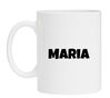 foto 1 Maria naam op mok Gepersonaliseerde mok beker met je eigen naam 