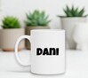 foto 3 Mok in het wit met de naam Dani als opdruk