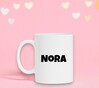 foto 3 Mok met de naam Nora als opdruk mokken naam meisjesnaam mok bedrukken leuk cadeau