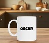 foto 3 mok met de naam Oscar jongensnaam een leuk cadeau naam met mok mokken naam