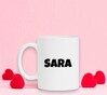 foto 4 Mok met de naam Sara als opdruk mokken naam meisjesnaam mok bedrukken
