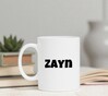 foto 3 mok met de naam Zayn kado jongensnaam