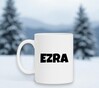 foto 4 mok met naam de Ezra jongensnaam leuk cadeau voor Ezra