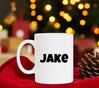 foto 2 mok met naam de Jake jongensnaam