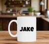 foto 4 mok met naam de Jake jongensnaam