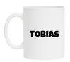foto 1 Mok met naam de Tobias jongensnaam