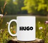foto 4 mok met naam Hugo jongensnaam leuk cadeautje
